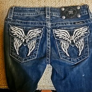 Miss me size 25 straight leg 32 inseem